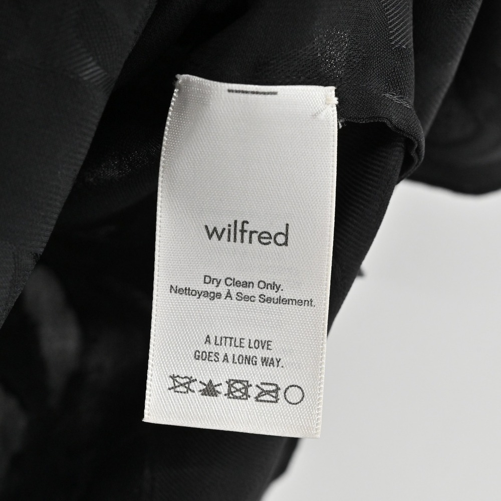 Aritzia Wilfred Womens‎ Silk Textured Top Size M Black Floral Sleeveless Blouse - Picture 6 of 12